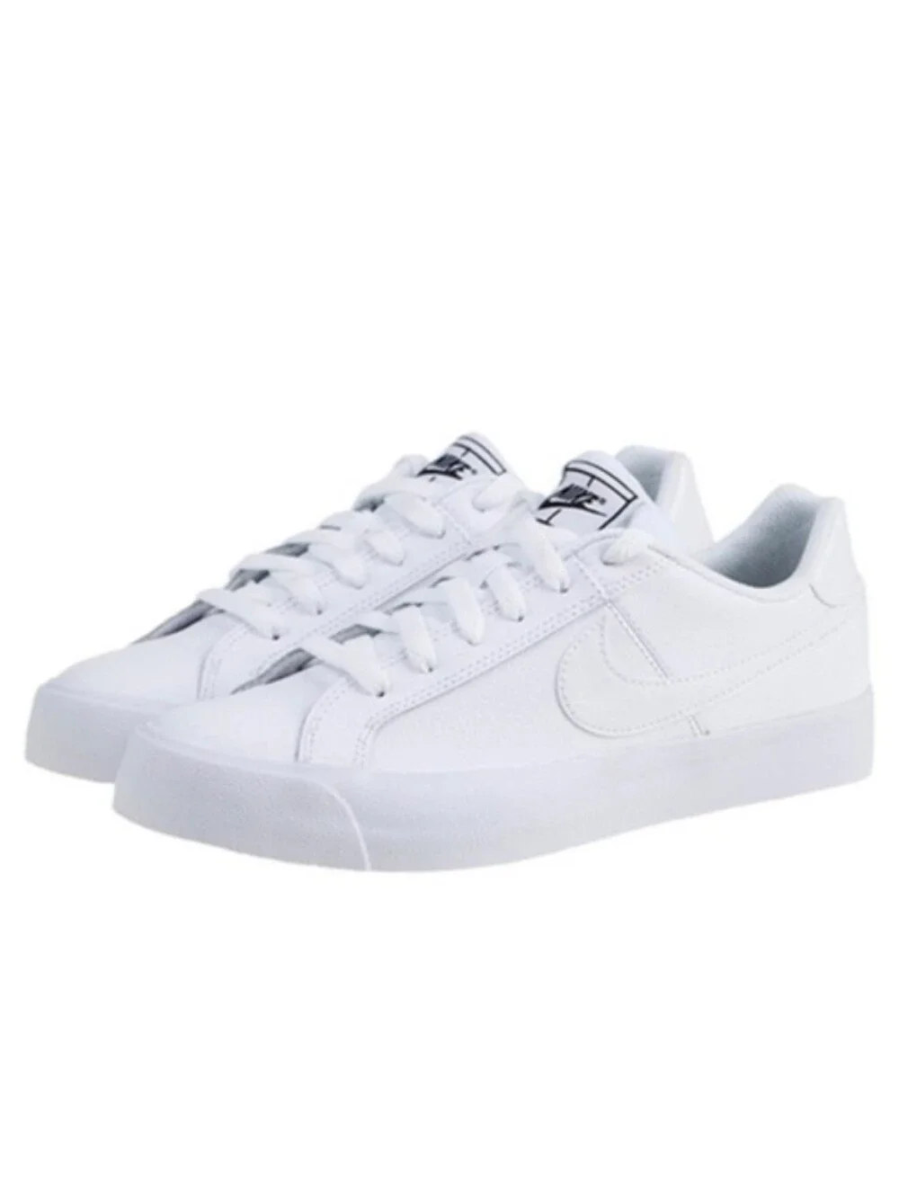 Nike Court Royale AC Triple White Women's Low-Top Athletic Sneakers